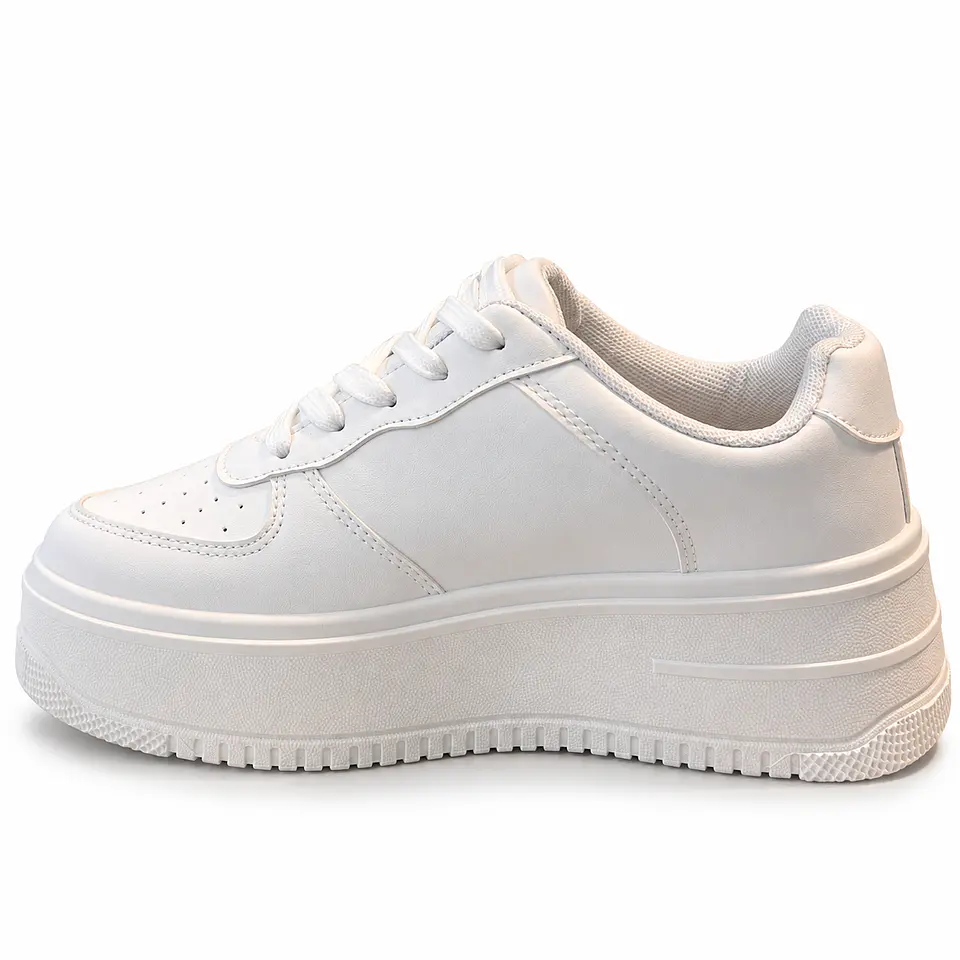ZAPA MUJER PU BLANCO AIR CORD 3