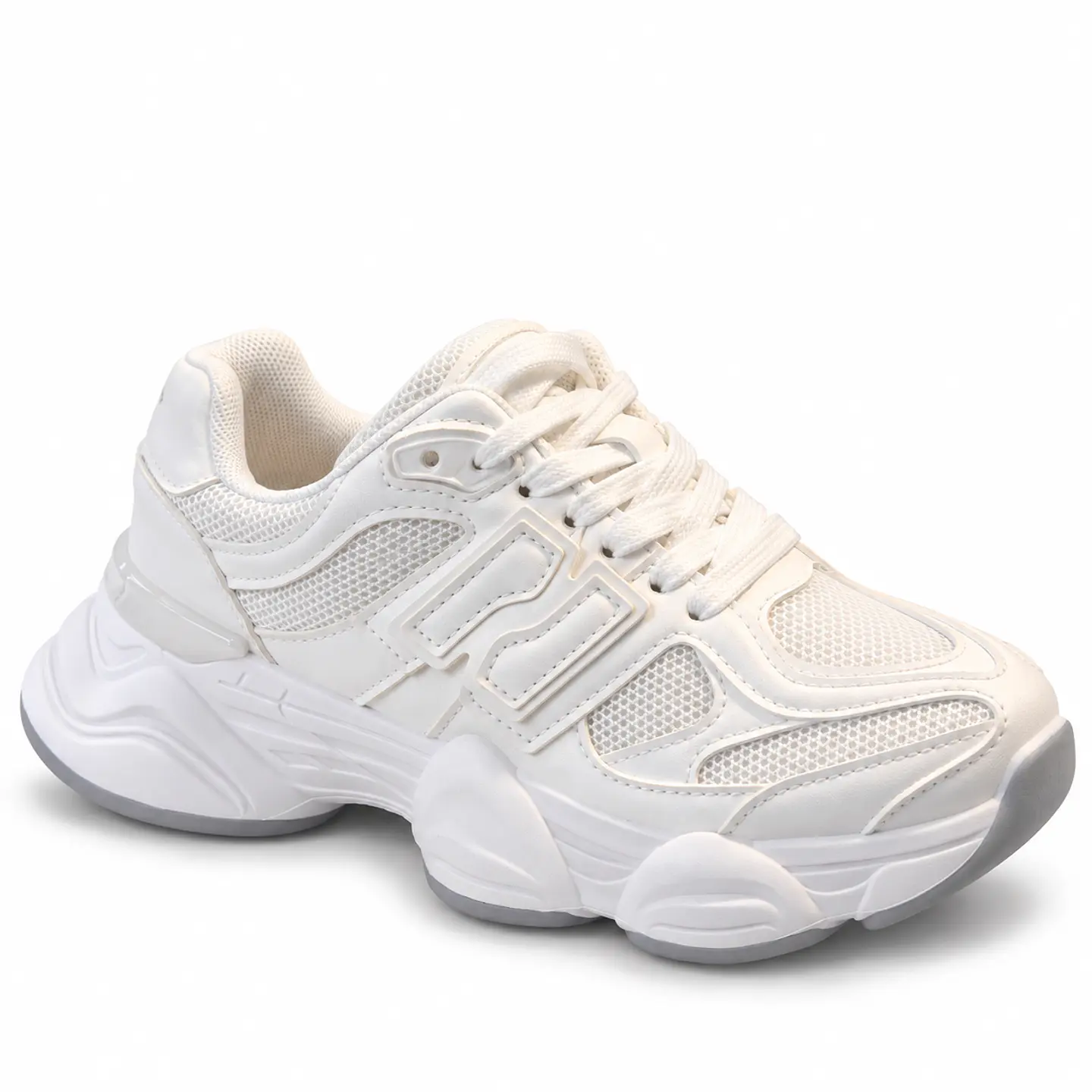 ZAPA MUJER PU BLANCO NB CORDON 2