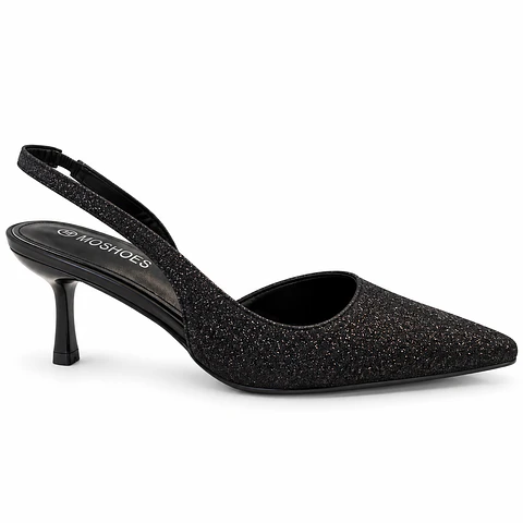 TACO MUJER PU NEGRO
