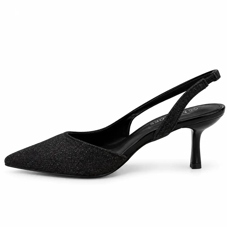 TACO MUJER PU NEGRO 3