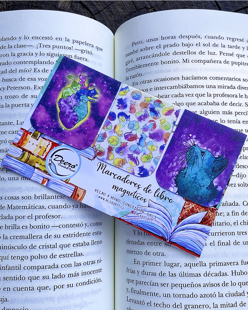 Set Marca-páginas Gatitos