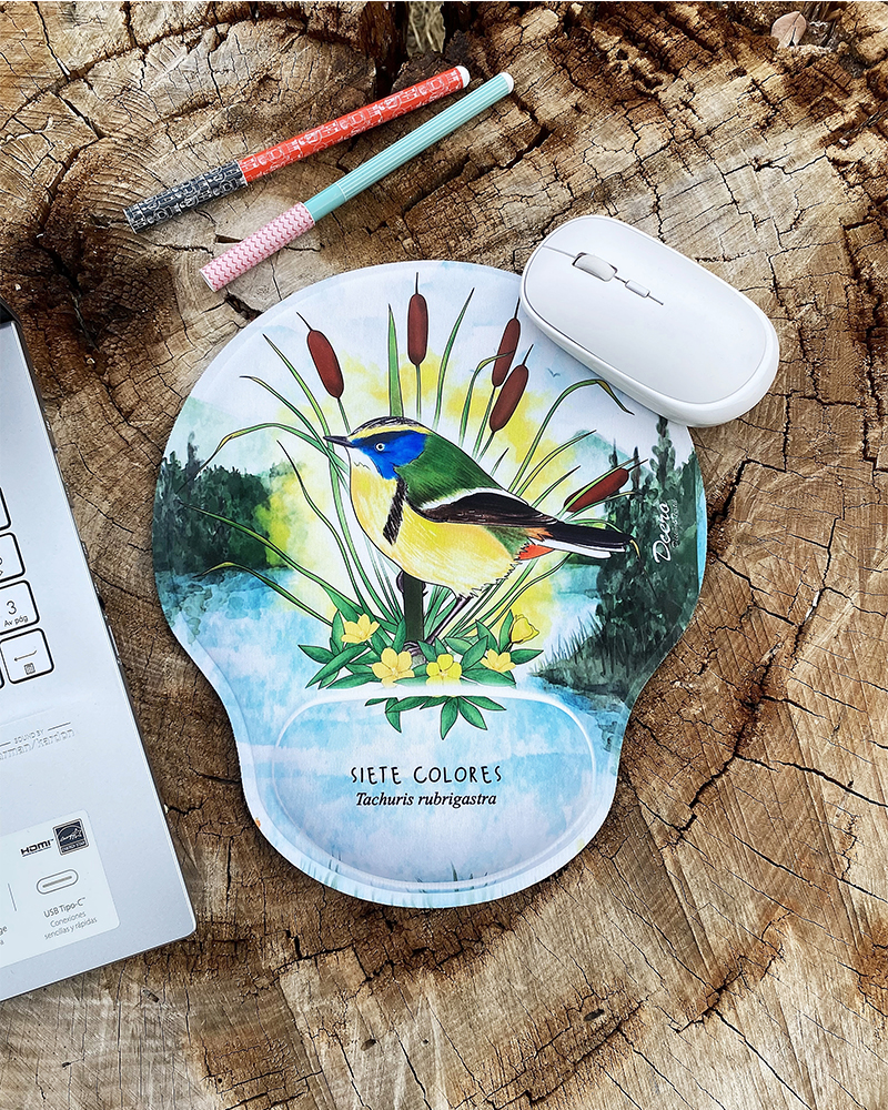 Mouse Pad Ergonómico Con Apoya Muñecas Gel Ultra 00100