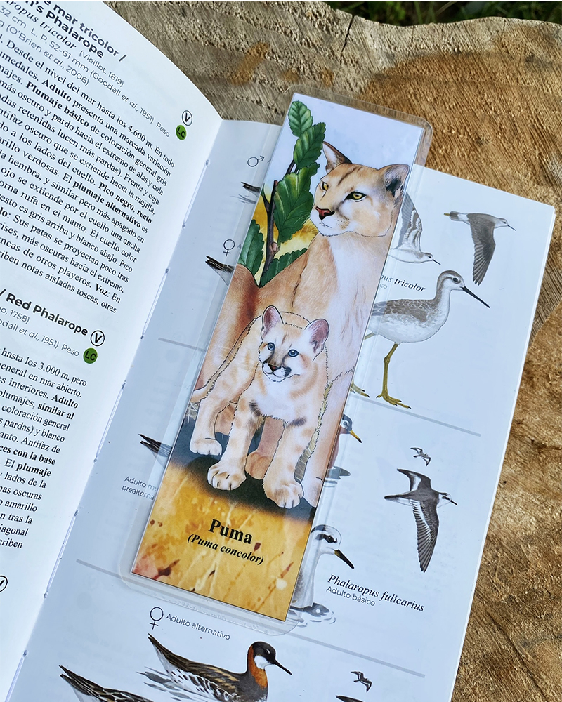 Marcapáginas Puma