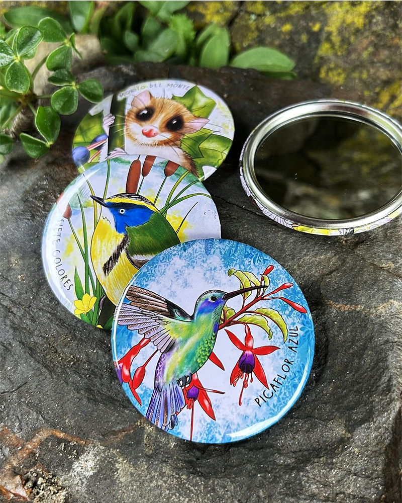 Chapitas espejo 56mm