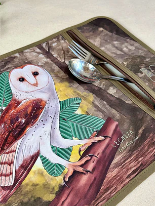 Individual Porta servicio Lechuza