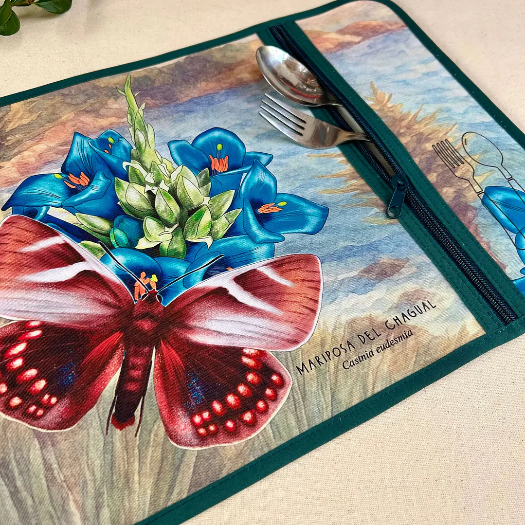 Individual Porta servicio Mariposa del Chagual 2