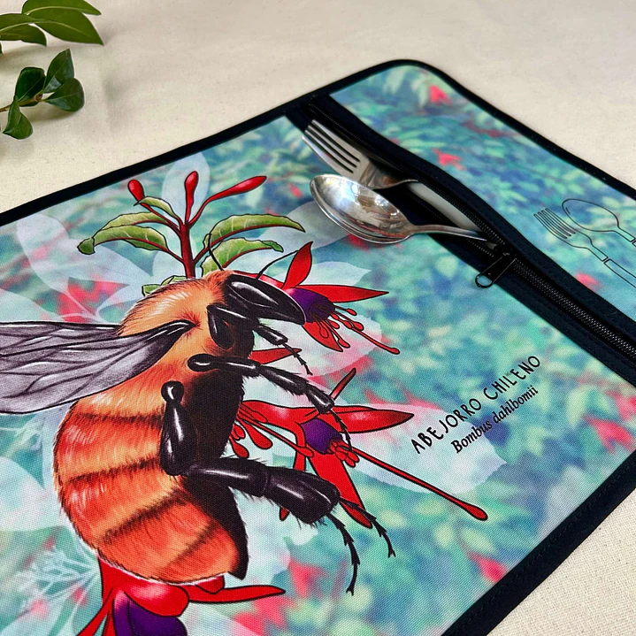 Individual Porta servicio Abejorro chileno 1