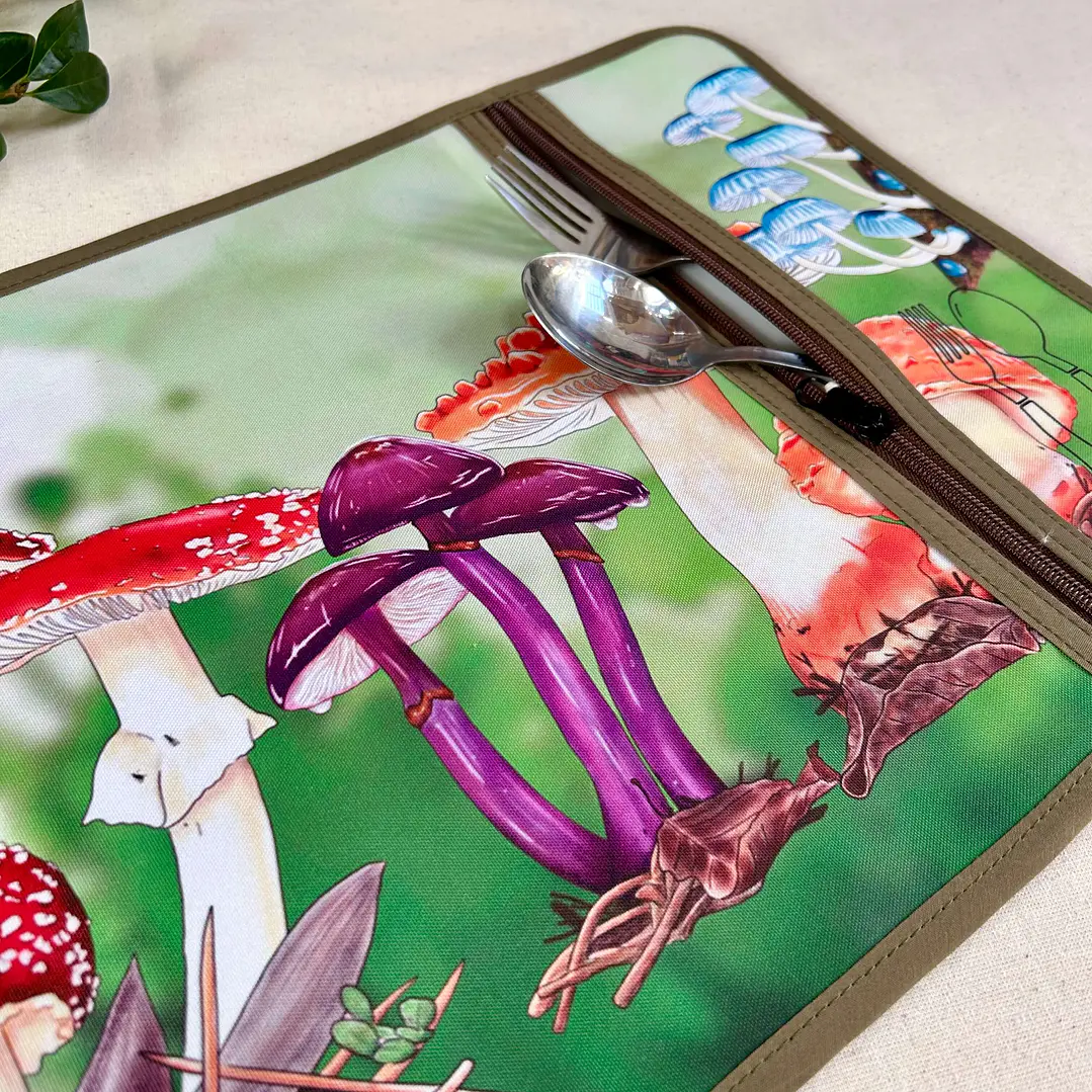 Individual Porta servicio Hongos 2