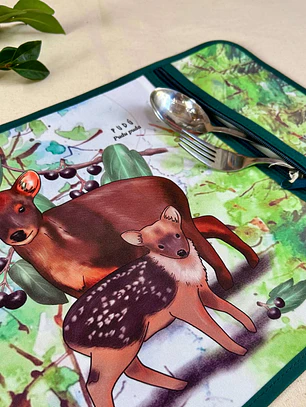 Individual Porta servicio Pudú