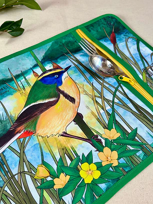 Individual Porta servicio Siete colores