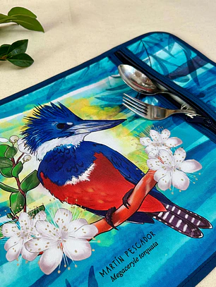 Individual Porta servicio Martín pescador