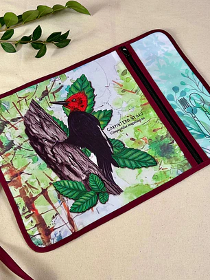 Individual Porta servicio Carpintero negro