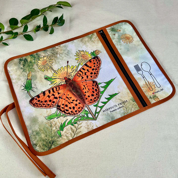 Individual Porta servicio Mariposita pintada 1