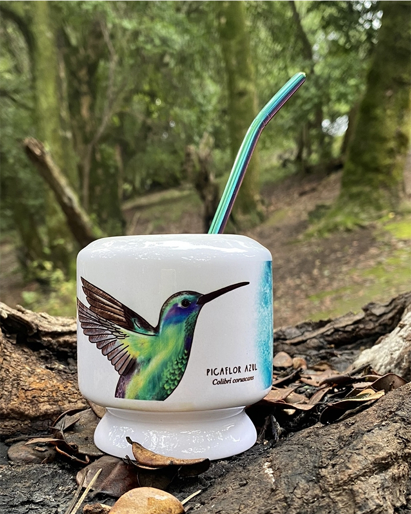 Mate Picaflor azul