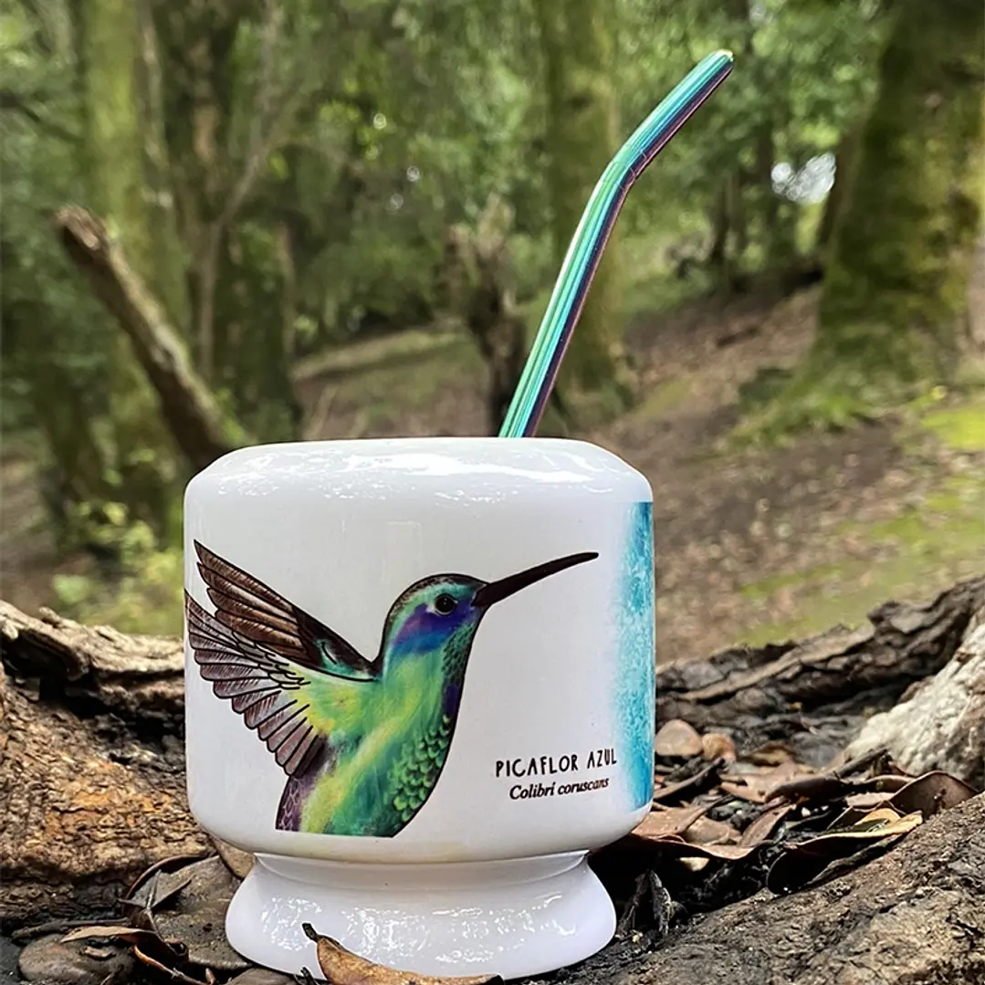 Mate Picaflor azul 1