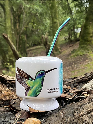 Mate Picaflor azul