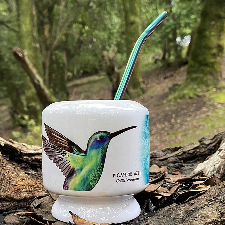 Mate Picaflor azul 1