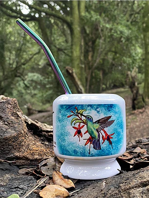 Mate Picaflor azul