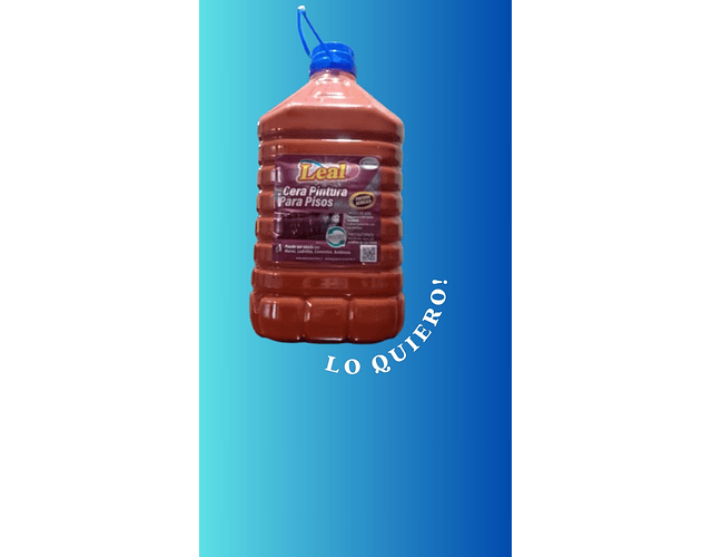 Cera Pintura Para Pisos Leal