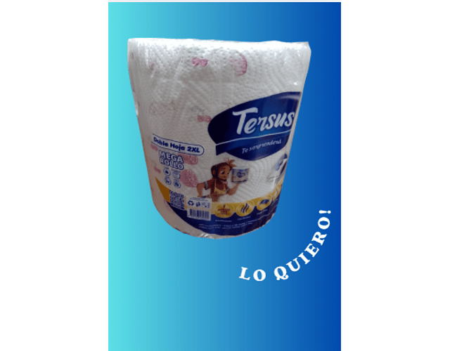 TOALLA TERSUS MEGA ROLLO 460 HOJAS