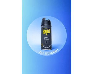 Insecticida Raid Mata Arañas 192g