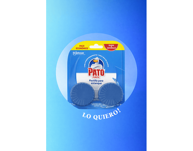 Pato Purific Pastilla para Estanque WC