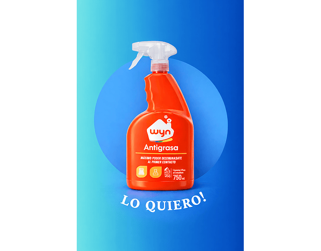ANTIGRASA WYN GATILLO 750 ML