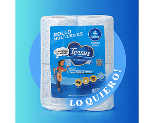 Toalla Tersuis x 4 un