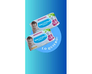TOALLAS HUMEDAS BabyCAREWipes PREMIUM 80