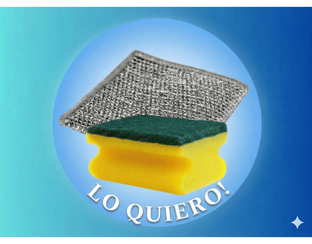 Malla de Limpieza + Esponja