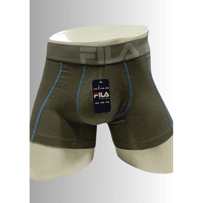 FILA BOXER CORTO COLOR ENTERO FC-130 1