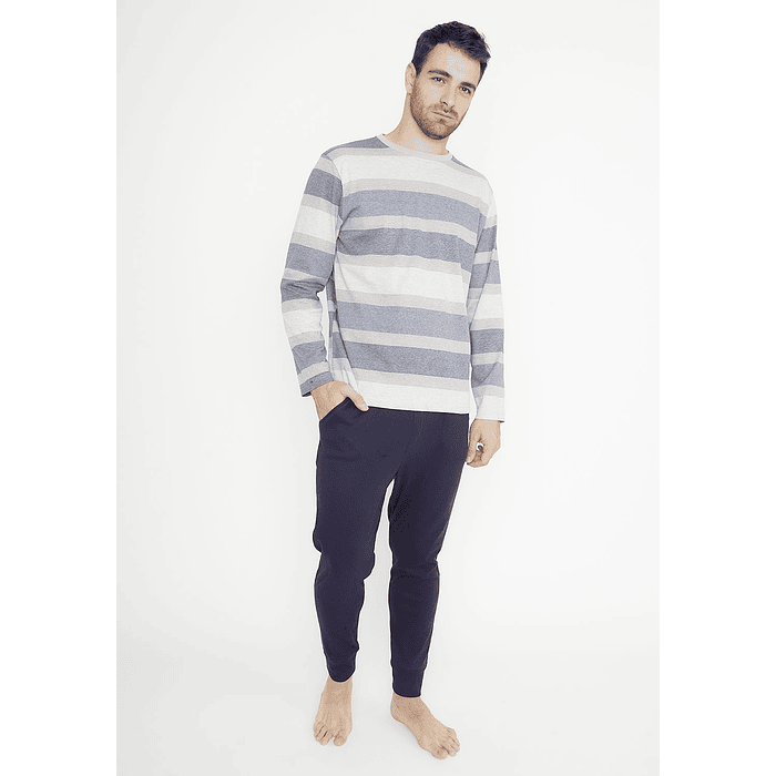 KAYSER PIJAMA ALGODON GRIS M 67.1786  1