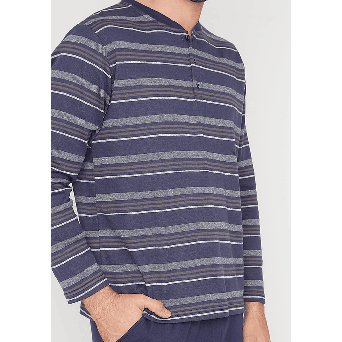 KAYSER PIJAMA ALGODON AZUL M 67.1787  2