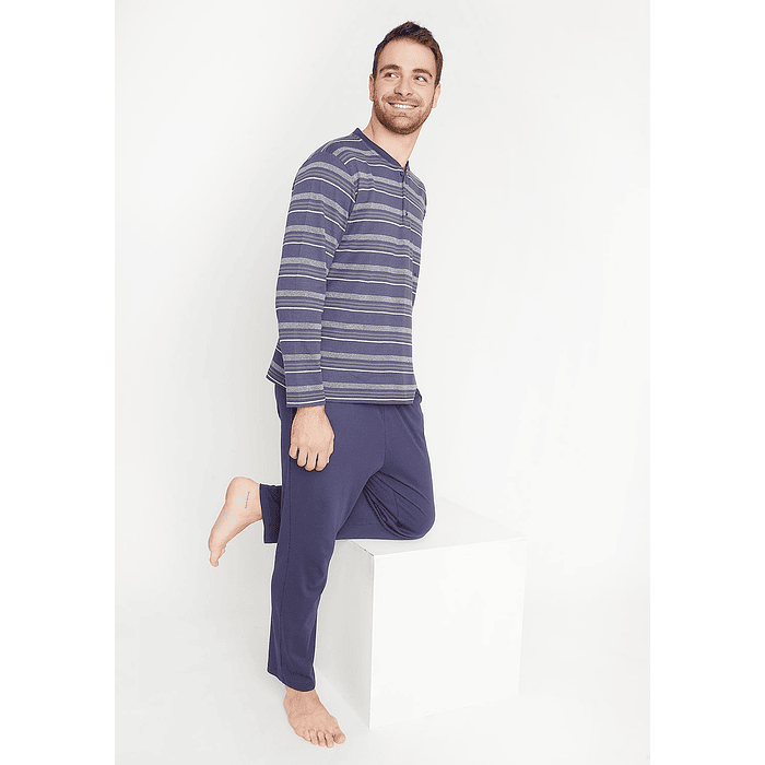 KAYSER PIJAMA ALGODON AZUL M 67.1787  1