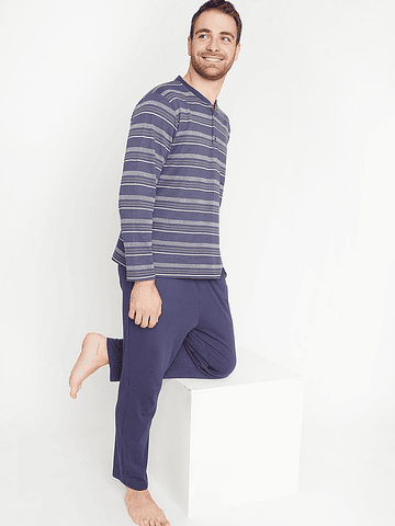 KAYSER PIJAMA ALGODON AZUL M 67.1787 