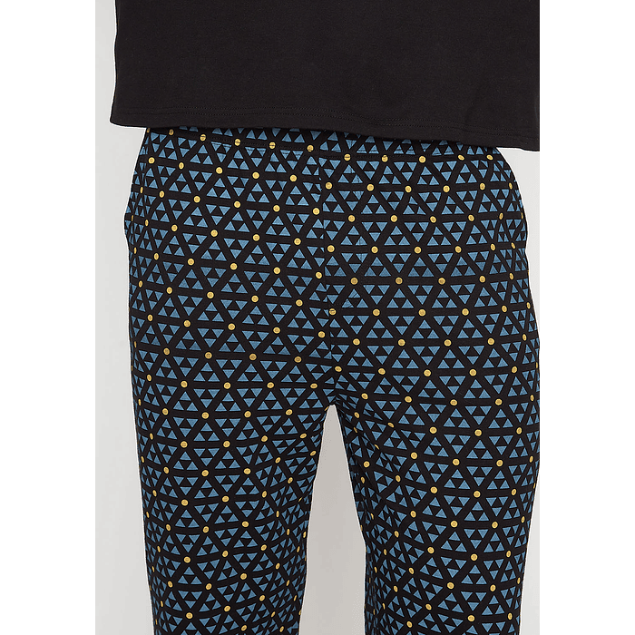 KAYSER PIJAMA ALGODON NEGRO M 67.1782  3