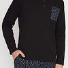 KAYSER PIJAMA ALGODON NEGRO M 67.1782  2