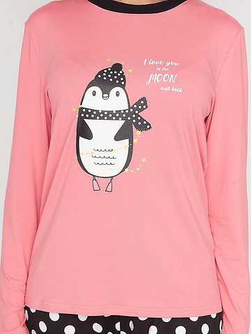 KAYSER PIJAMA ALGODON ROSADO M 60.1535