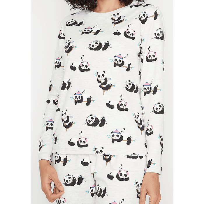 KAYSER PIJAMA ALGODON GRIS S 60.1522 2