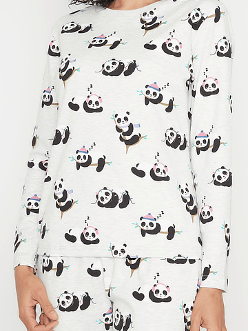 KAYSER PIJAMA ALGODON GRIS S 60.1522