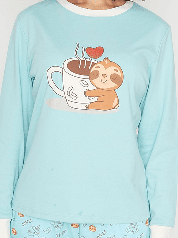 KAYSER PIJAMA ALGODON VERDE M/L/XL 60.1534