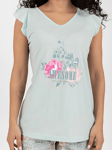 KAYSER PIJAMA ALGODON VERDE M 70.971