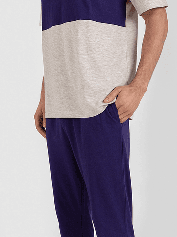 KAYSER PIJAMA ALGODON GRIS M/L 77.741