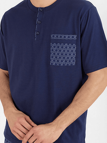 KAYSER PIJAMA ALGODON AZUL M 77.744