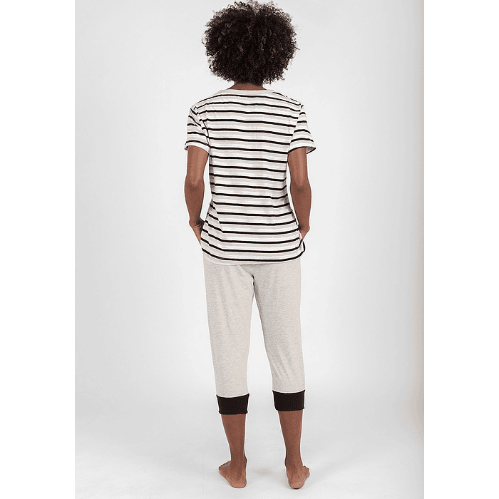 KAYSER PIJAMA ALGODON GRIS S 70.960 3