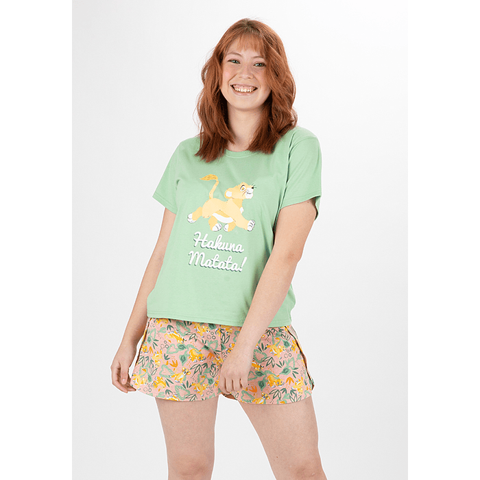 KAYSER PIJAMA ALGODON VERDE S D7043 1