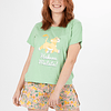 KAYSER PIJAMA ALGODON VERDE S D7043 1