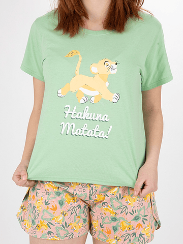 KAYSER PIJAMA ALGODON VERDE S D7043