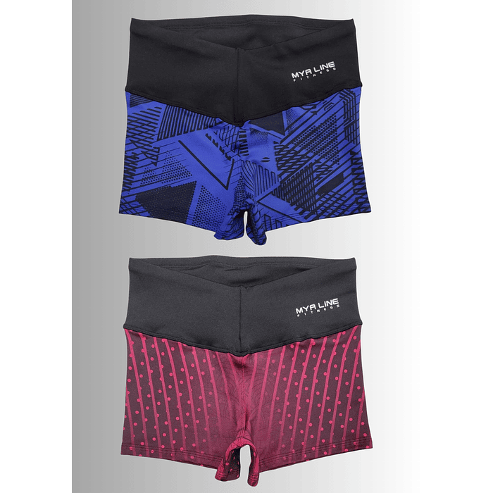 MYA LINE MICROSHORT PRINT STDR 2