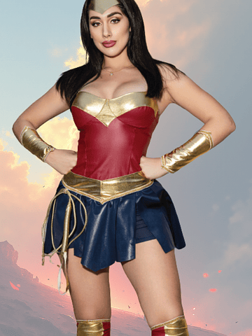 EROTICA MUJER MARAVILLA HW-M81-DR